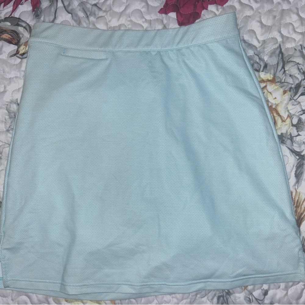 Peter Millar Blue Golf Skort Small E4 Moisture Wicking Pocket Athletic Outdoor